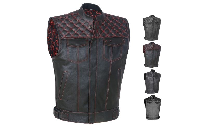 Custom Leather Vests